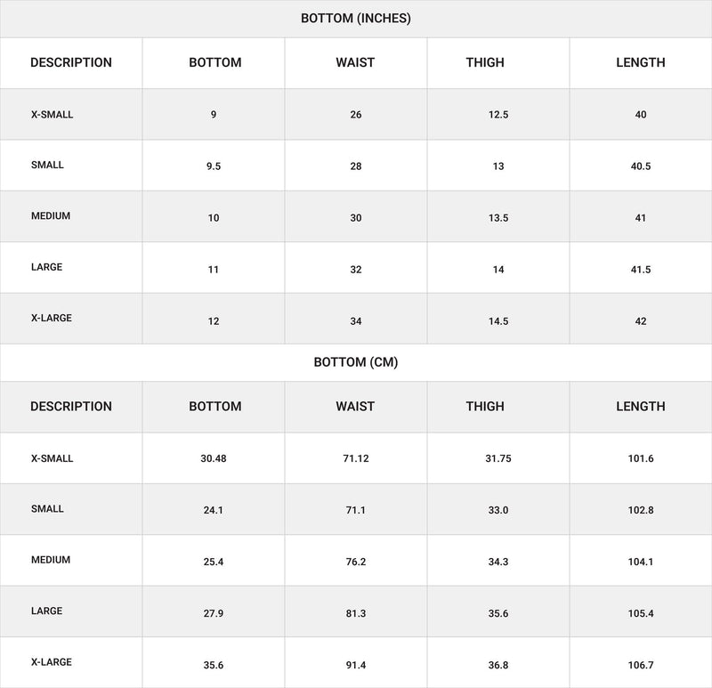 Size chart for Linen Blend Tailored Co-ord Bottom