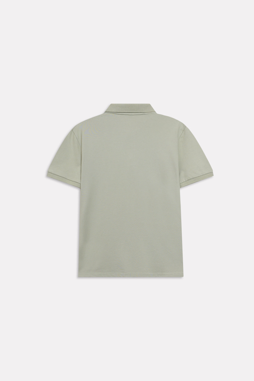 Additional view of the khaki beige (faded khaki) micro-textured cotton pique polo, by SOLA Pakistan.