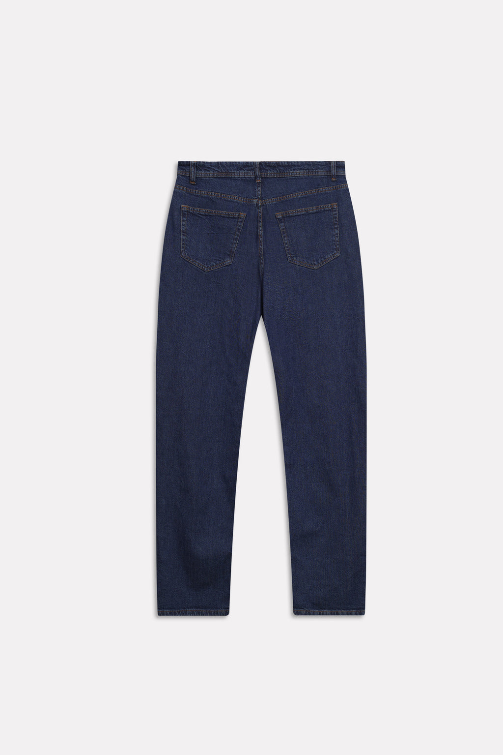Flat lay of the mid blue signature regular fit jeans, by SOLA Pakistan.