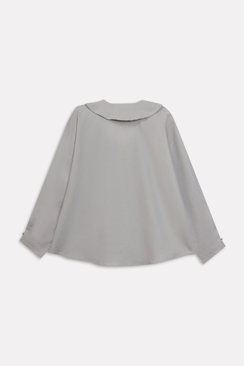 Structured Ensemble Top - Mid Grey