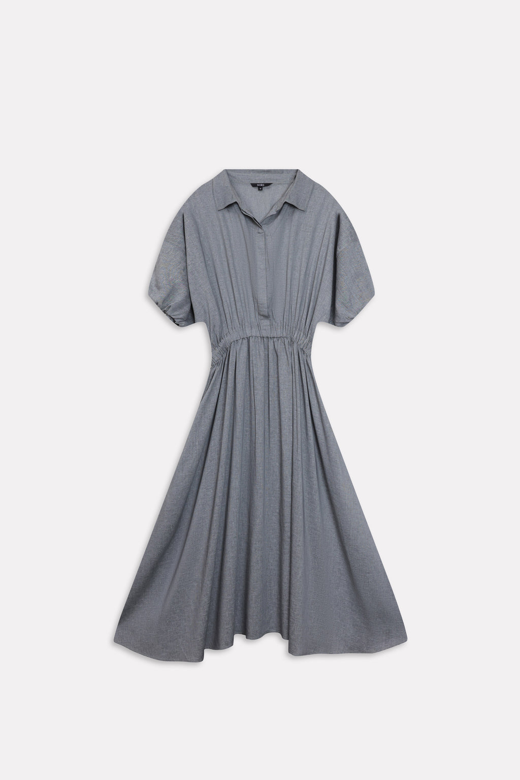 Structured Tailored Dress - Grey