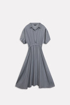 Structured Tailored Dress - Grey