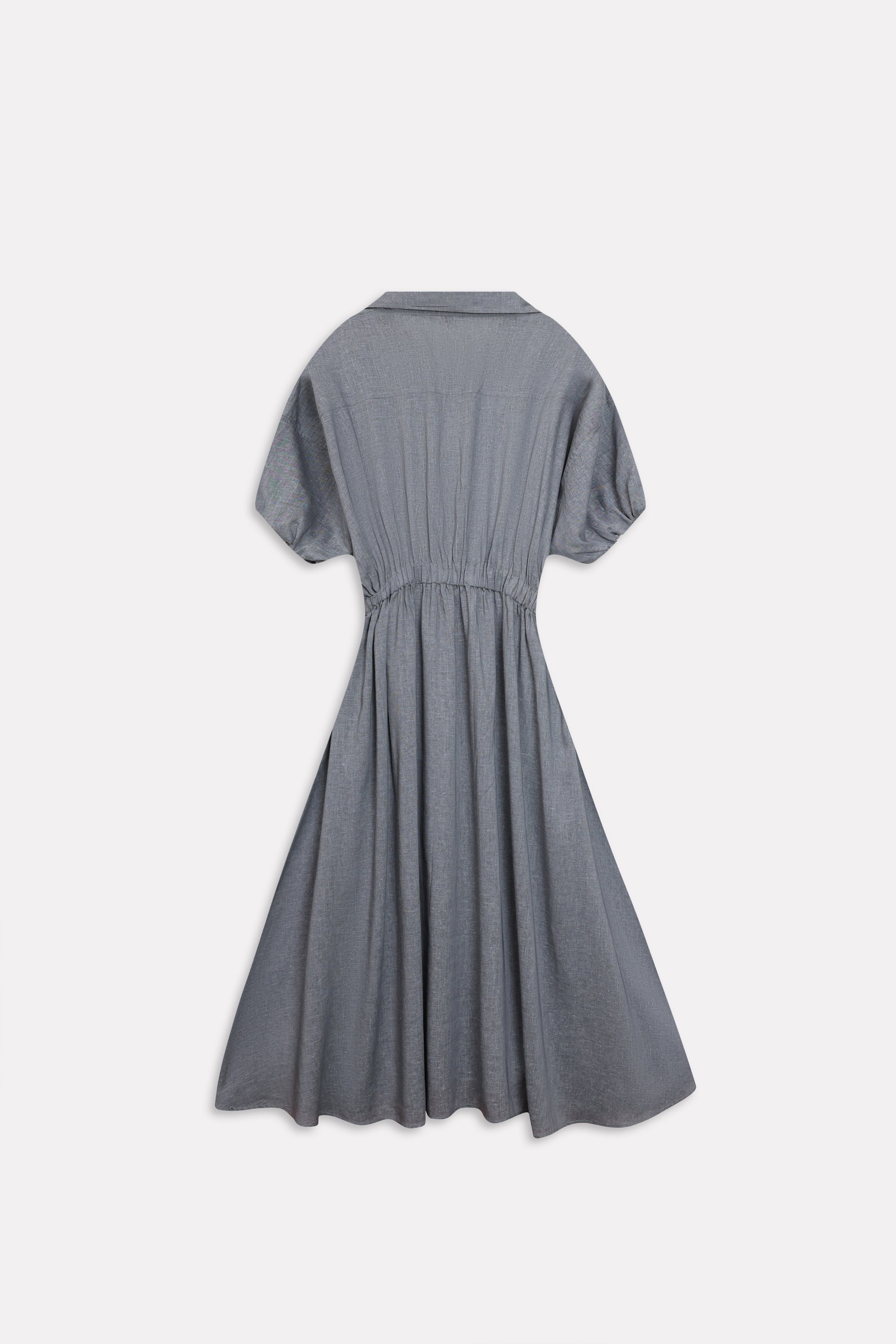 Structured Tailored Dress - Grey