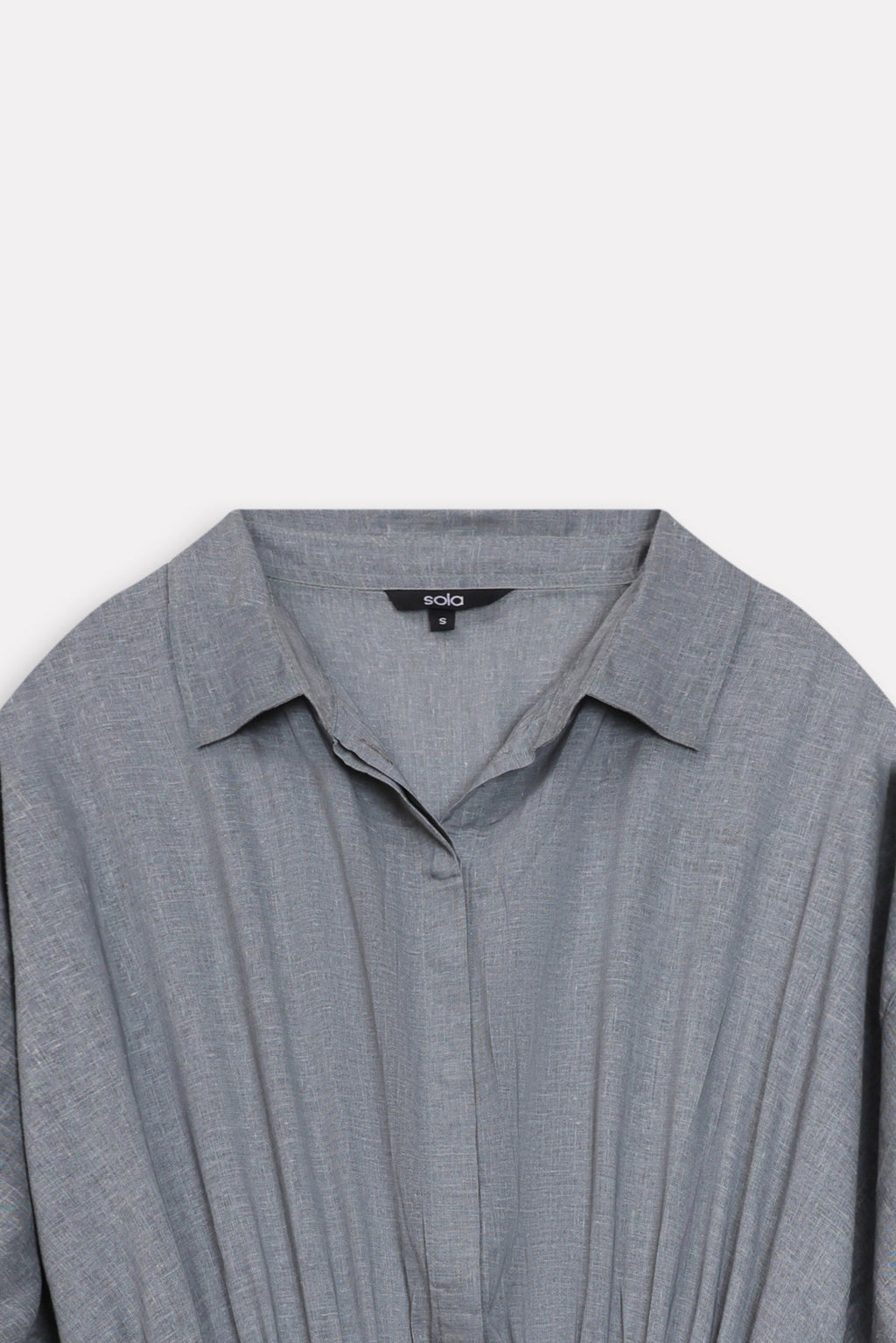 Structured Tailored Dress - Grey