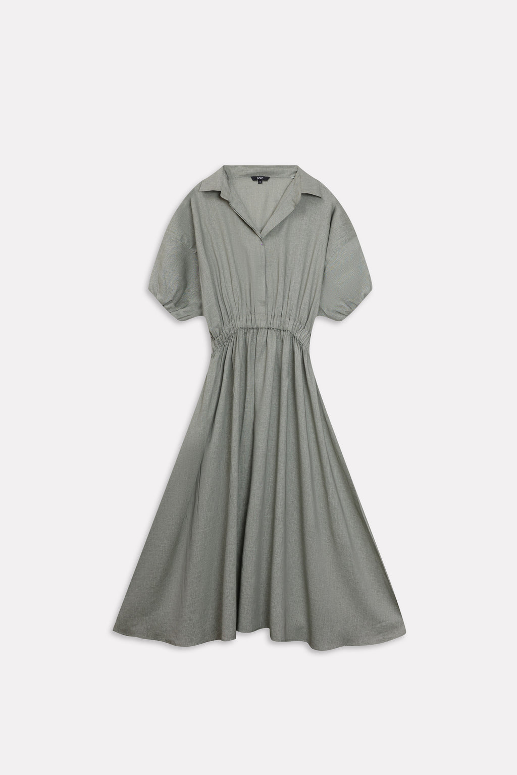 Structured Tailored Dress - Matt Green
