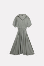 Structured Tailored Dress - Matt Green
