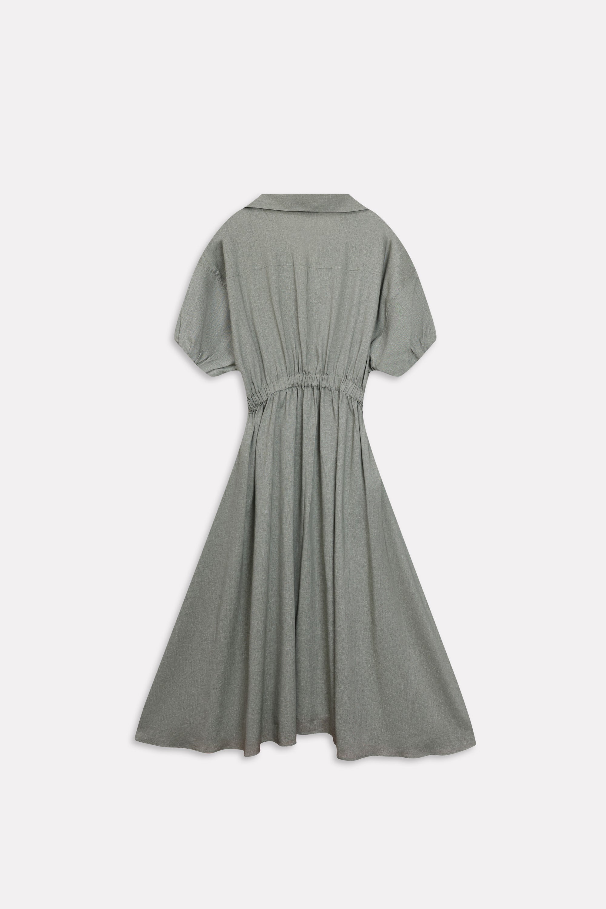 Structured Tailored Dress - Matt Green