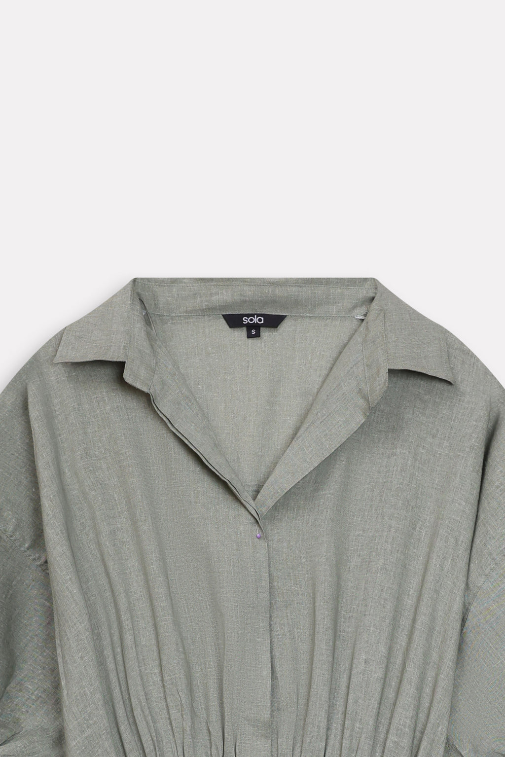 Structured Tailored Dress - Matt Green