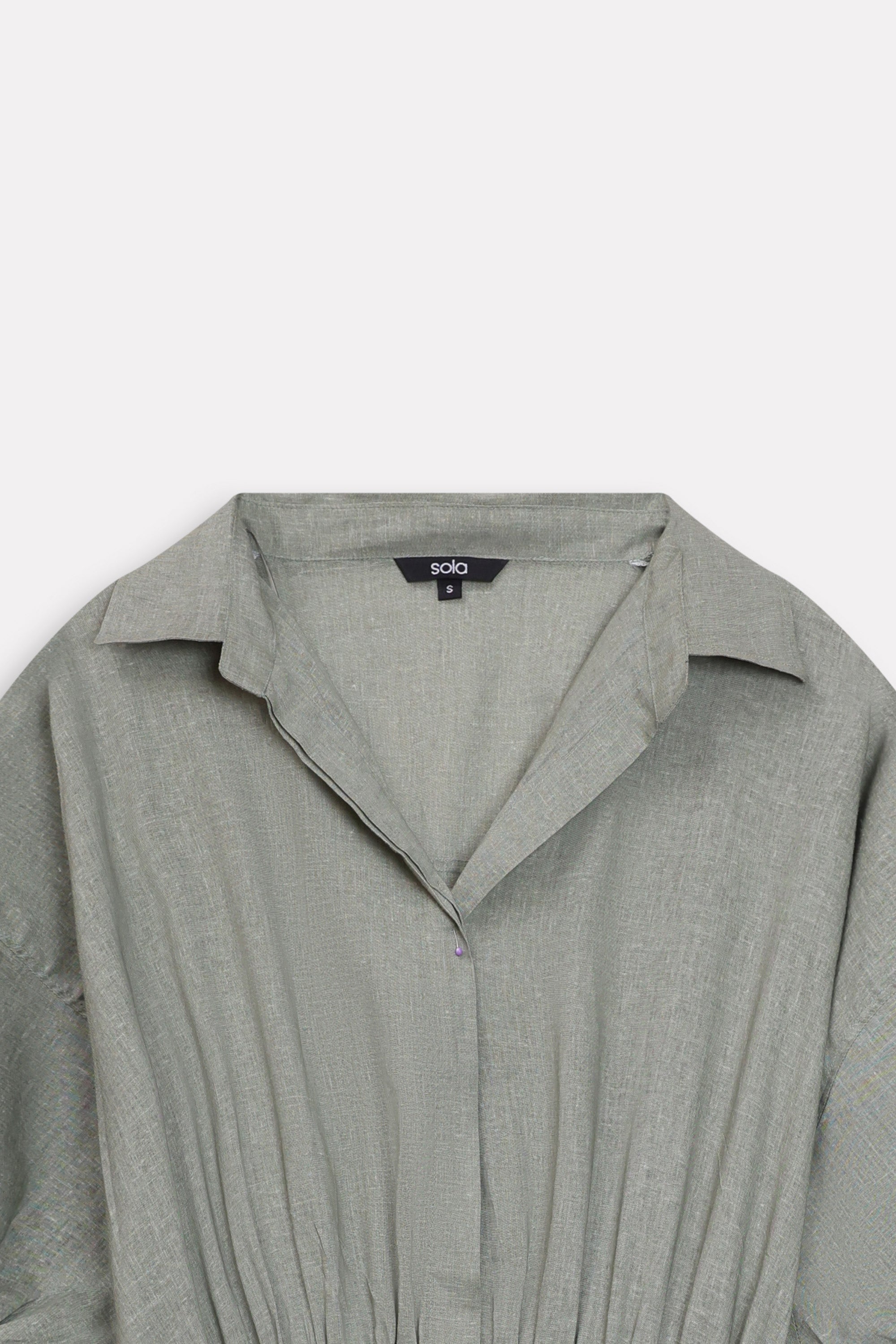 Structured Tailored Dress - Matt Green