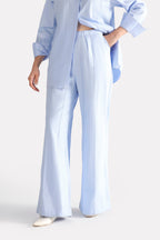 The Cloud Cotton Co-ord Bottom - Blue