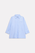The Cloud Cotton Co-ord Top - Blue