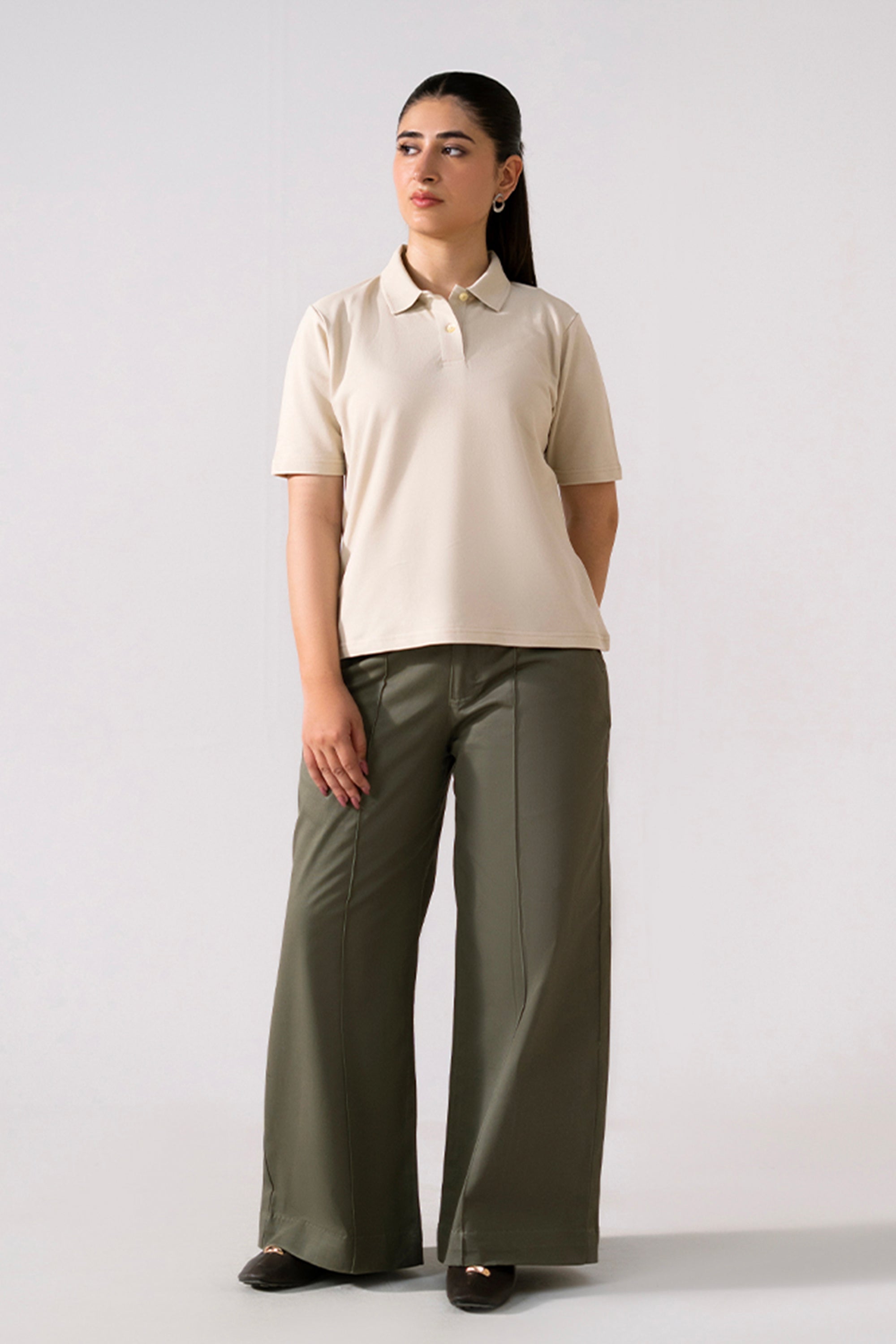 The Ease Pique Polo - Sand