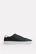 Urban Leather Trainer - Black