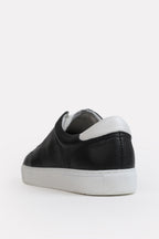 Urban Leather Trainer - Black