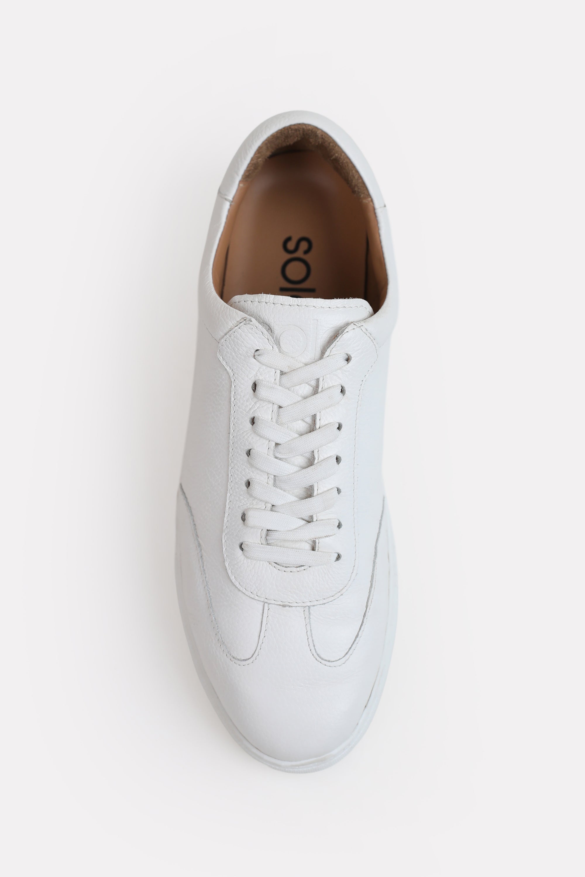Urban Leather Trainer - White