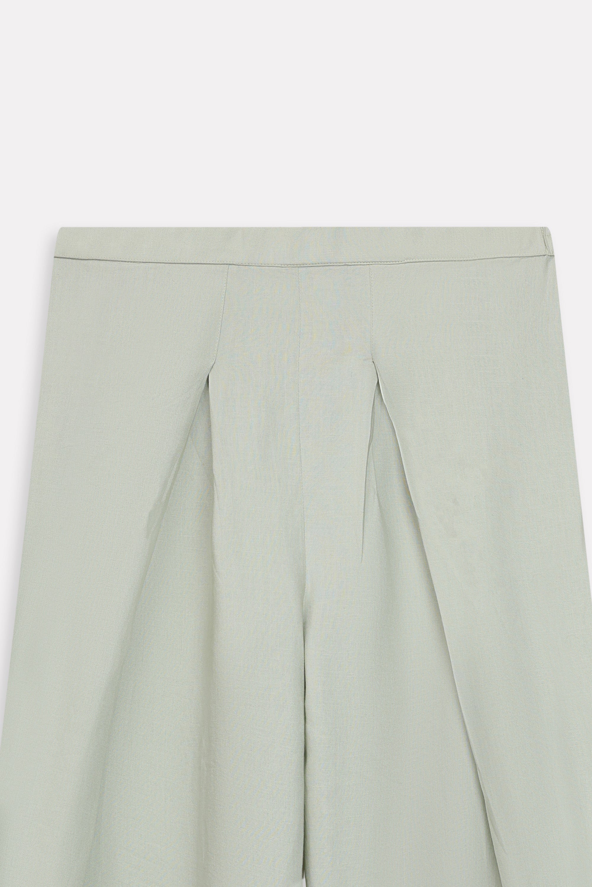 Mint green loop & lounge bottom, alternate angle, by SOLA Pakistan.