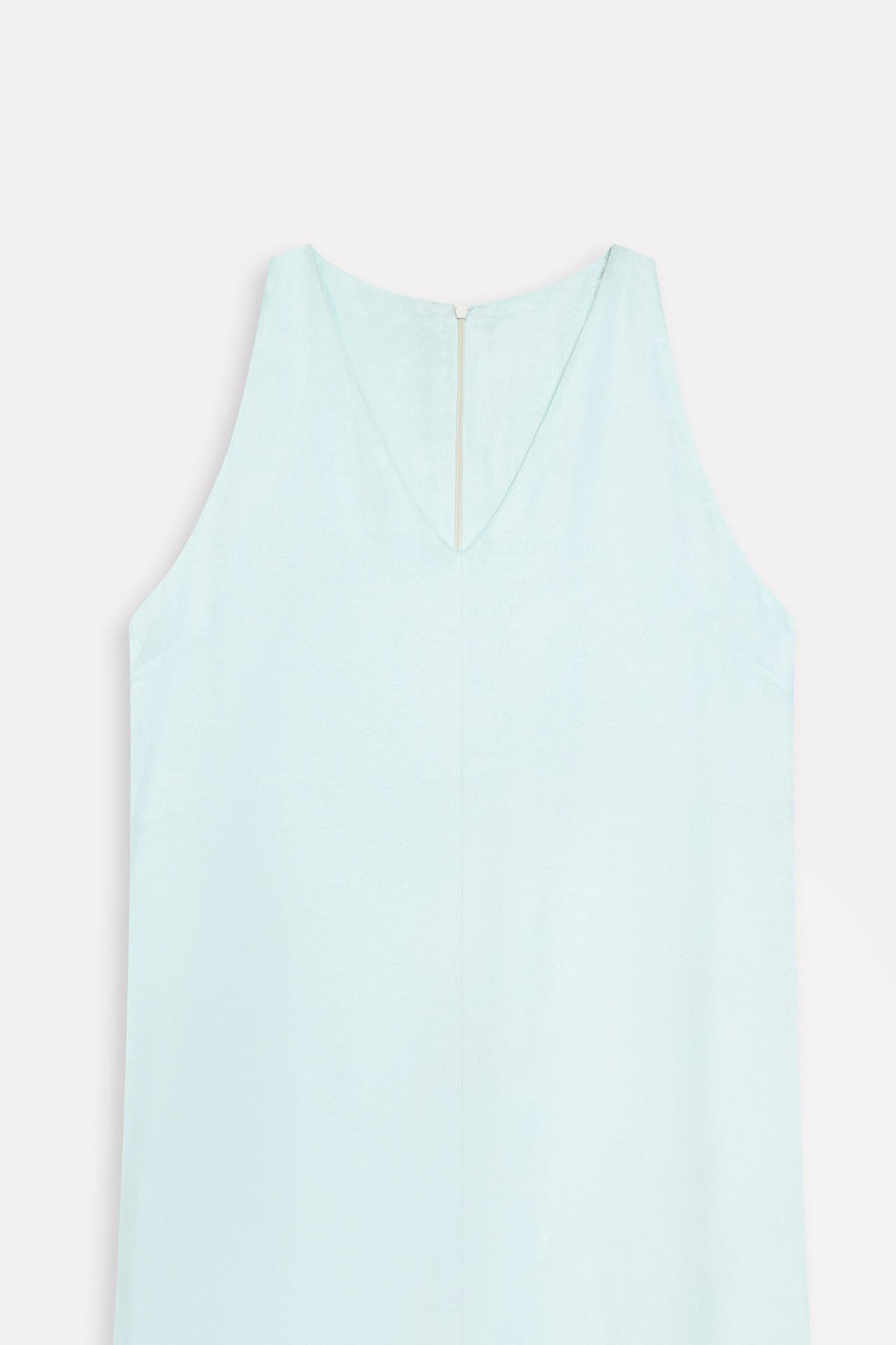 Additional view of the mint green lyocell slip maxi dress, by SOLA Pakistan.