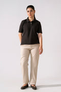 Women Straight Pant - Beige