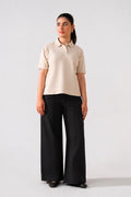 Women Wide Leg Pant - Black
