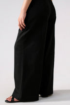 Women Wide Leg Pant - Black